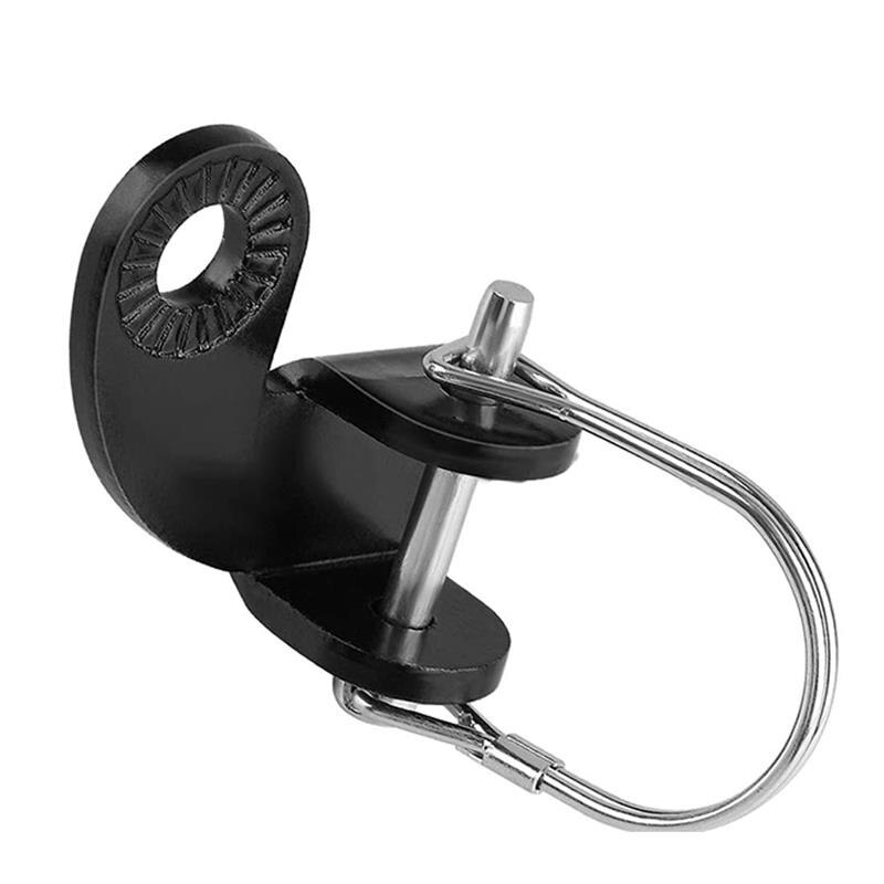 Metal Bike Trailer Coupler Compact Coupler Hook Buckle For Connecting The Bicycle Trailer To The Bicycle'S Rear Axle