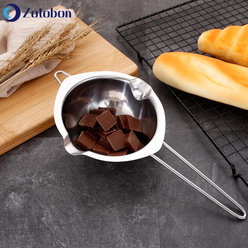 Zotobon non-stick panna mjölkgryta smör choklad smält värmegryta varmare panna liten kastrull ostgryta med hällpipar  h77