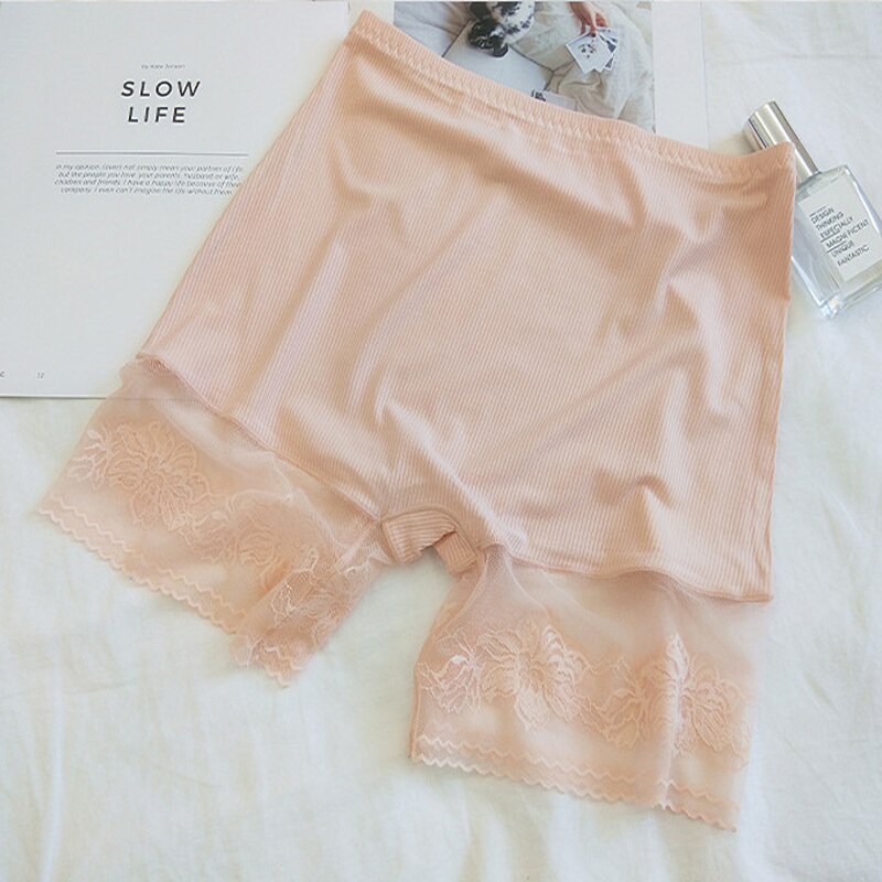 Women Safety Shorts Lace Breathable Boy Shorts Lady Seamless Underwear Short Pants Under Skirts Shorts