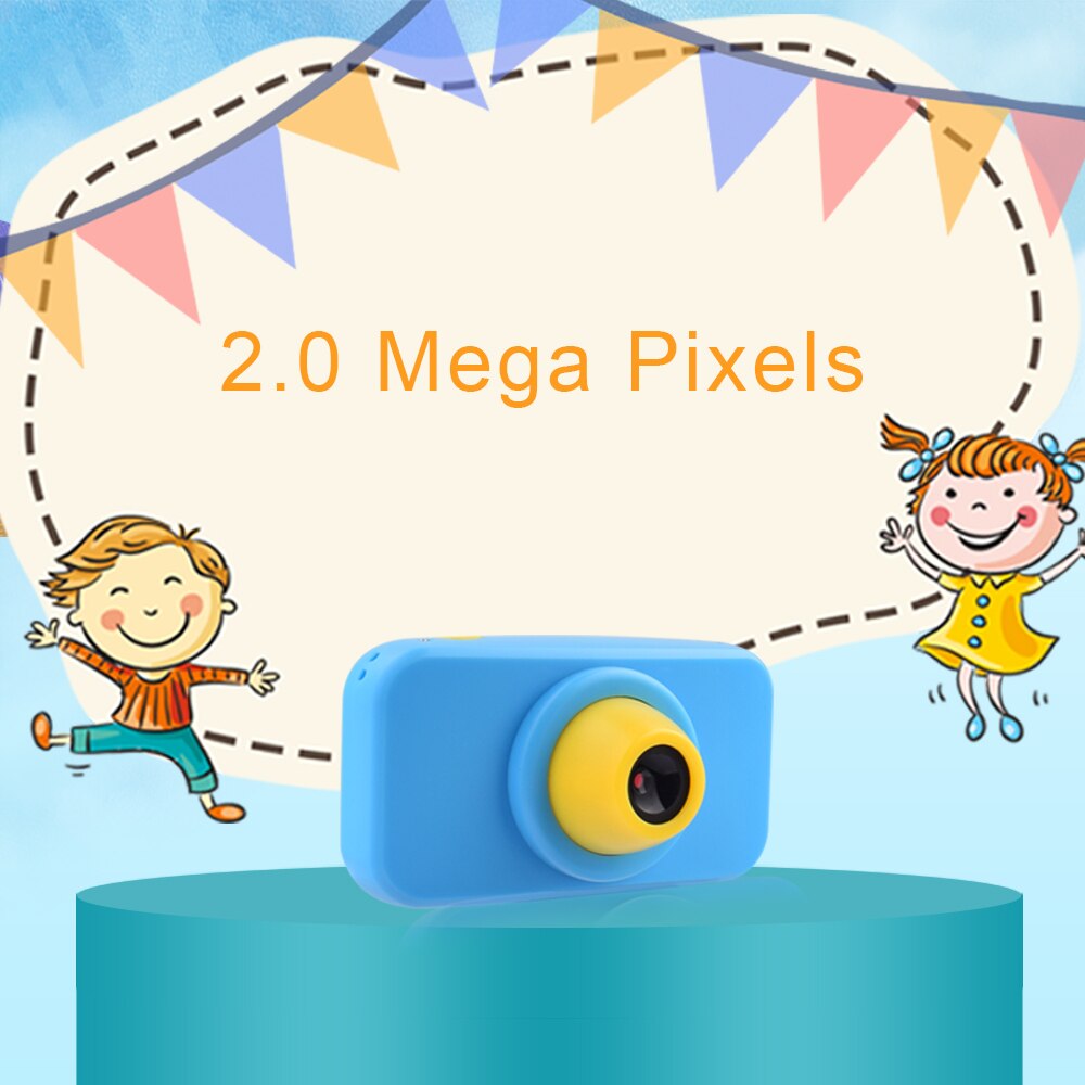 Kinderen Mini Camera Full HD 1080P Draagbare Digitale Video Foto Camera 2 Inch Scherm Kinderen ForKid Spel Studie camera