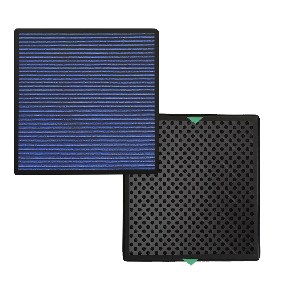 Delonghi AC100- AC150 Luchtreiniger Compatibel Hepa Carbon Gecombineerd Filter Antivirale Zilver Ion Beschermende