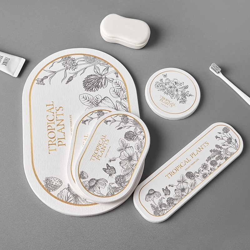 3Stck Kieselgur Saugfähigen Seife Pad für Schlecht Seife Gerichte Wasserdicht Tasse Untersetzer Schnell Trocknend Zahnbürste Halfter porte savon