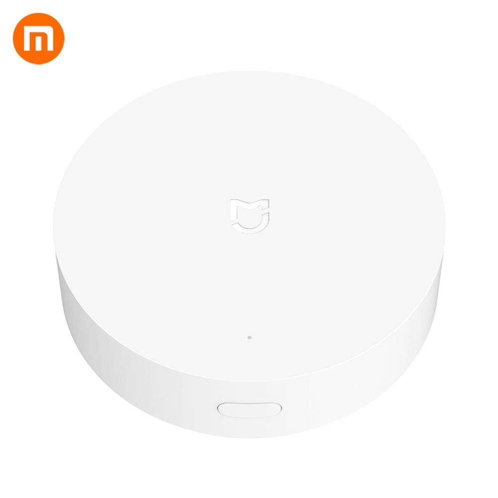 Nyeste xiaomi mijia multifunktionel gateway zigbee wifi bluetooth mesh hub smart home hub arbejde med mi home app apple homekit