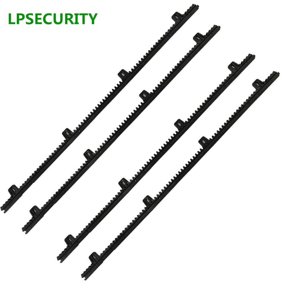 Glass-Fiber Reinforced Nylon Gear Rack Rail for Sliding Gate Opener Operator 4pcs 1meter per pc