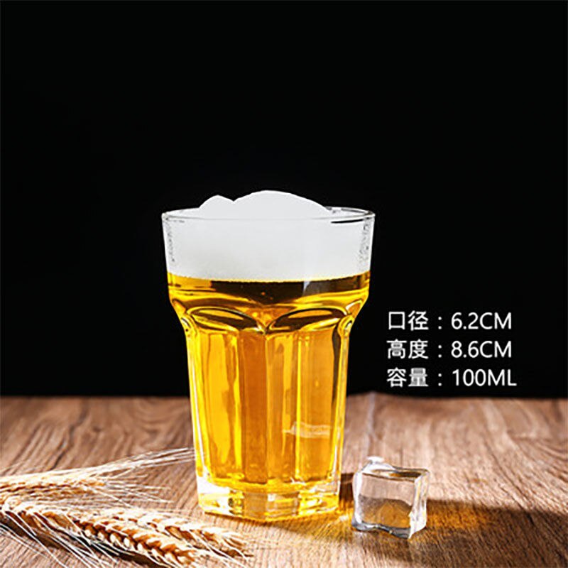 4000ml grande calibro Fujia tazza di birra bianca belgio importato tazza di birra bianca hoegaarden tazza di birra artigianale in vetro creativo: Beer mug-100ml