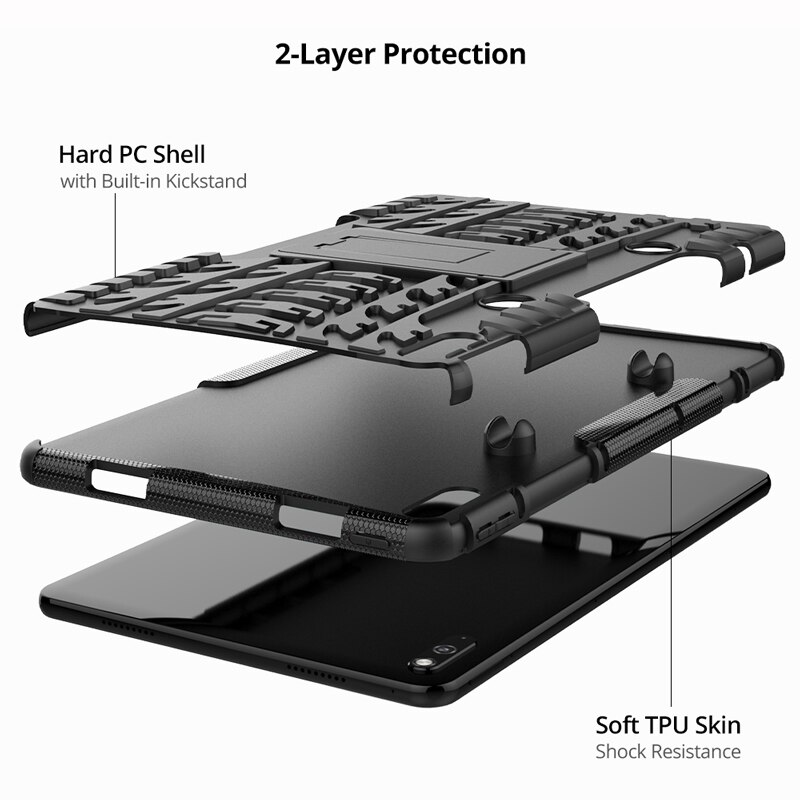 Case for Huawei MatePad 10.4 BAH3-W09/L09/AL00 Tablet Case with Pen Holder Kickstand Heavy Duty Shockproof Cover Kids Case