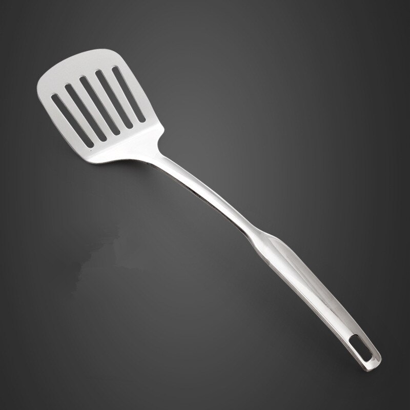 1PC Stainless steel Kitchenware Cooking Tools set Kitchen Gadgets Utensils Restaurant Cookware Ladle Soup Spoon Turner PK 009