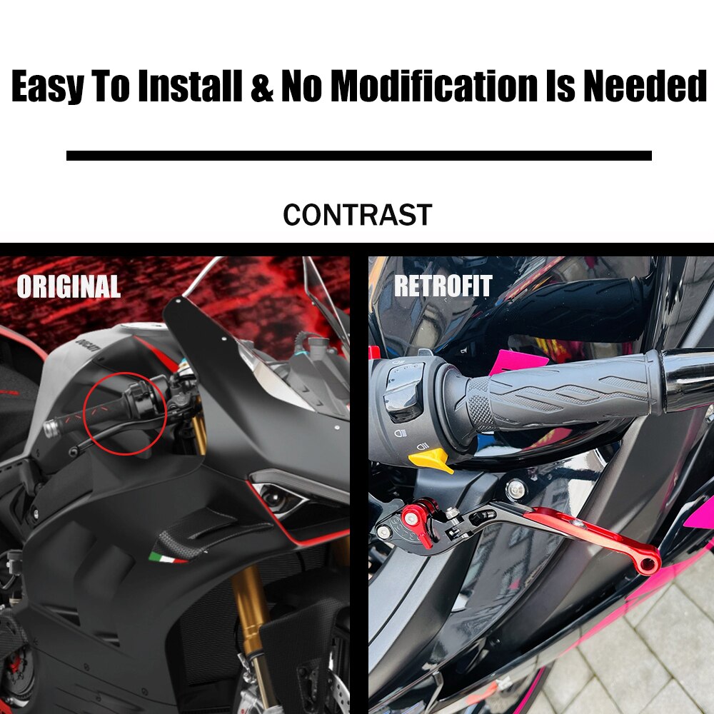 Adjustable Foldable Extendable Brakes Handle Clutch Lever Fits for Honda NC750X NC 750X NC750 X