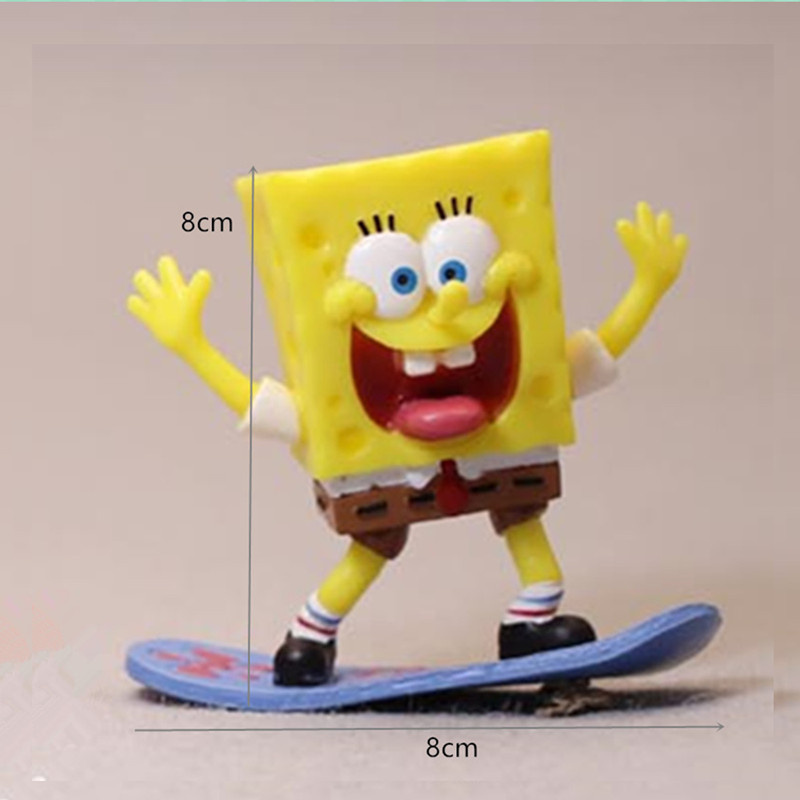 Thuis Aquarium SpongeBob Figuren Ornamenten Ananas Huis Squidward Paaseiland Krusty Krab Aquarium Decoratie Decor: j