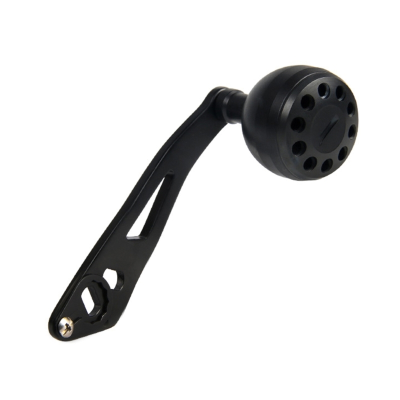 Visserij-reel Power-handvat Enkele knop Armgreep voor draaiend visgerei Tool: Black