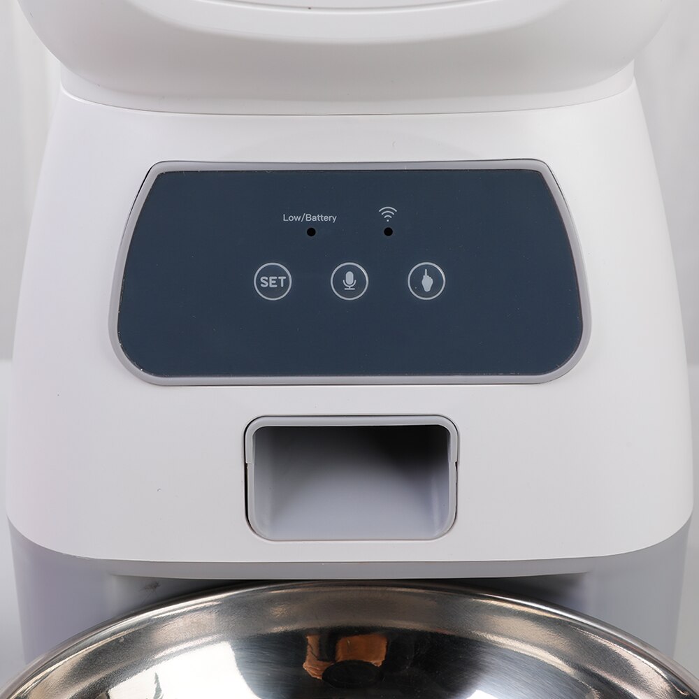 3,5 l automatische Ebene fütterung Wifi App Clever zeitgesteuert Dosierung Zubringer Katze Hundefutter Spender 2l Auto Getränke brunnen Wasser Zubringer Katzen schale