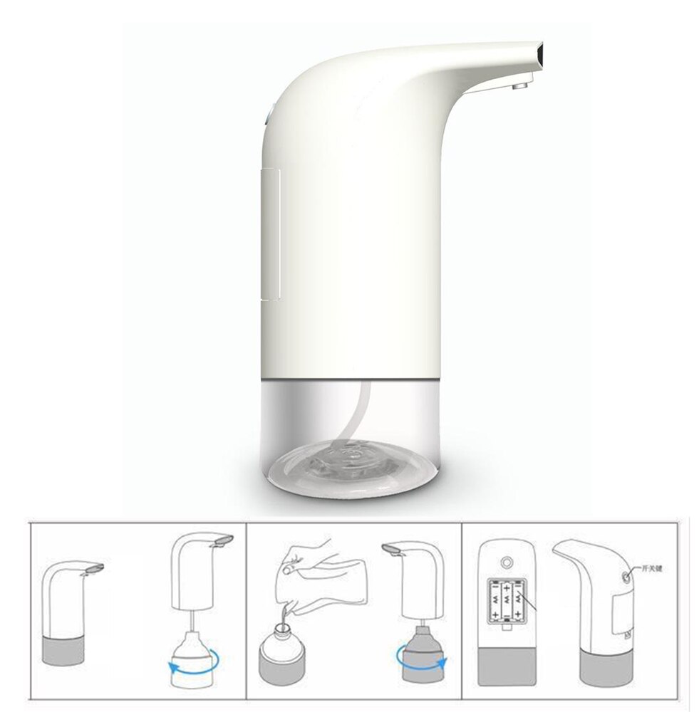 300ML Automatic Induction Disinfection Cleaning Alcohol Sprayer Touchless Dispenser Daily Household Disinfection Hand Wash