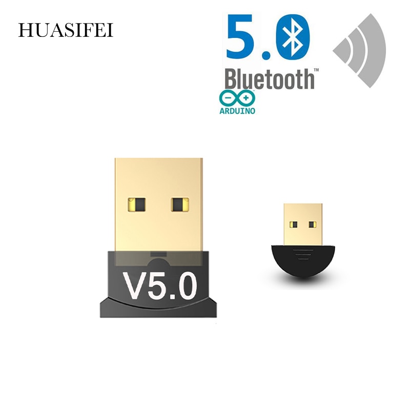 Huasifei Usb Bluetooth 5.0 Adapter Zender Bluetooth Ontvanger Audio Bluetooth Dongle Wireless Adapter Voor Laptop