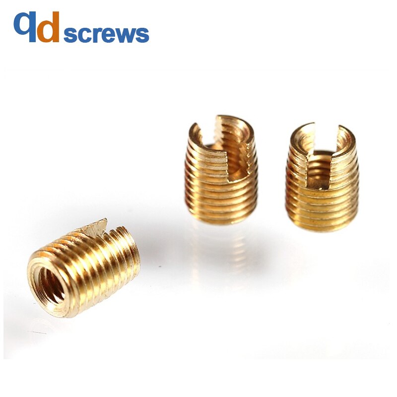 Manchon de vis auto-fin 302 M2M2.5M3M4M5M6M8 ensat | inserts auto-perforants, fendus, manchon de vis