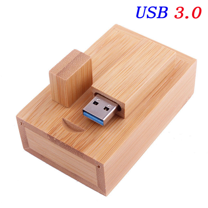 gratis tilpasset logo høyhastighets usb-minnepinne i tre 3.0 stk. 128gb stk. bryllupsminnepinner 64gb stk . fotominnepinne u-disk 16gb 32gb: Grønn / 4gb