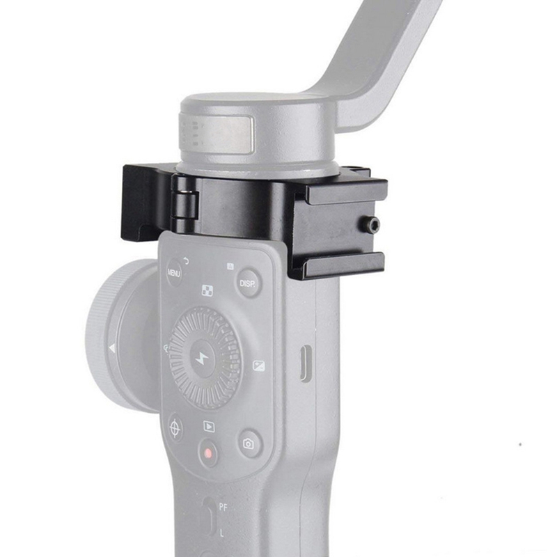 Sko stabilisator klip til zhiyun glat 4 speciel udvidelsesring ekstern fyldning led lys mikrofon beslag rør klemme adgang