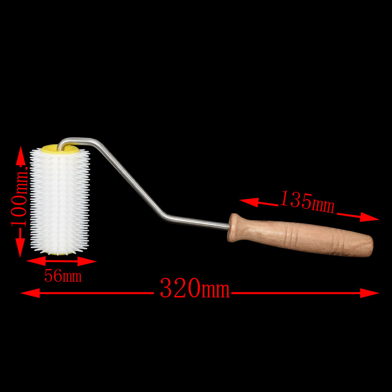 1 st bi honung extrahera avlockande nål rulle plast biodling kamverktyg kit biodlingsverktyg: Default Title