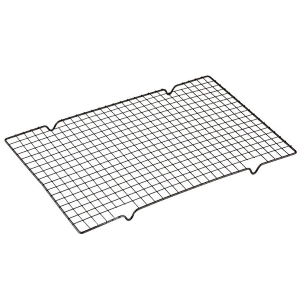 Nonstick Metal Cake Cooling Rack Net Cookies Biscuits Bread Muffins Drying Stand Cooler Holder Kitchen Baking Tools 25*40cm: Default Title