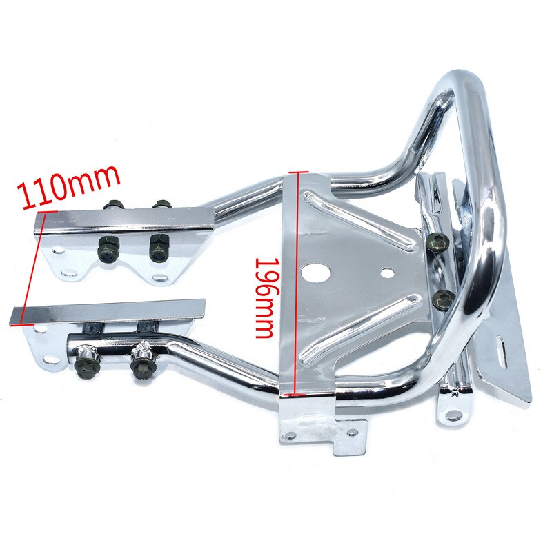 Motorcycle Rear rack with storage box for Honda Mini Trail Bike monkey DAX Z50A Z50R Z50J Z110 Z125