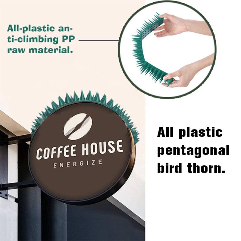 1 Pc Plastic Vogel Spikes Anti-Kat Anti-Duif Balkon Dakrand Vogelafstotend Pijl Outdoor Tuin Hek afschrikken Nagels Controle