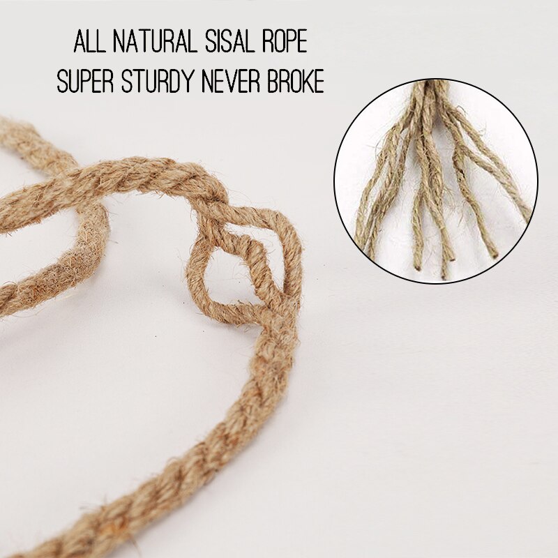 1-14mm Natural Vintage Jute Rope Cord String Twine Burlap Ribbon Crafts Sewing DIY Jute Hemp Gardening Wedding Party Decoration