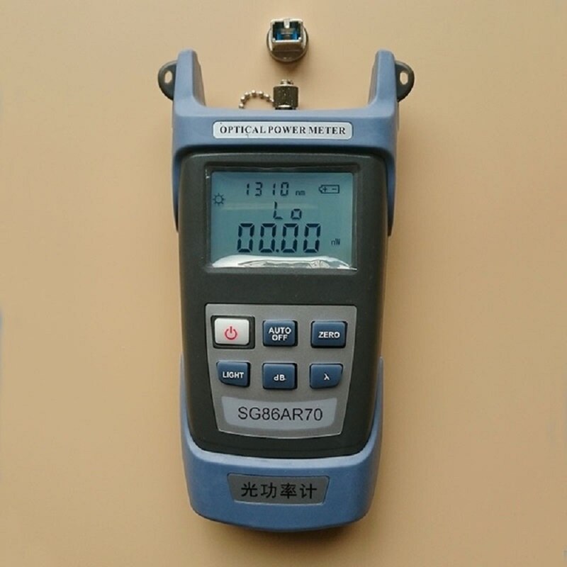 Portable fiber optic test tool handheld Optical Power Meter /OPM 