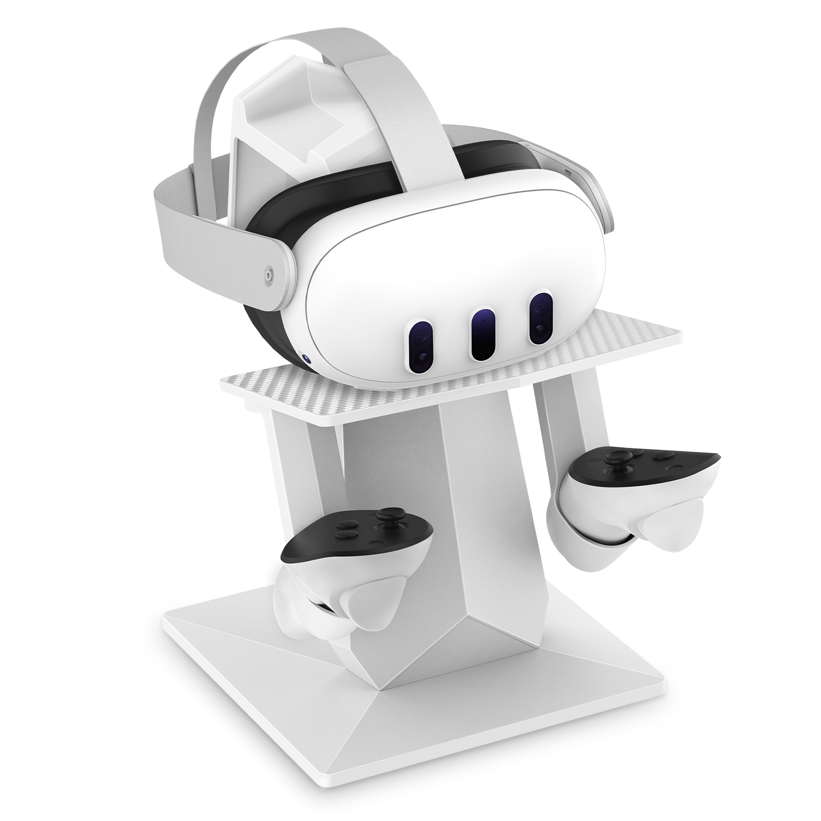 VR-Ständer Anzeige Holdeand Regler für Meta Suche 3/Meta Suche Profi/Oculus Suche 2/Oculus Suche wiederaufladbarer Displayständer: rot