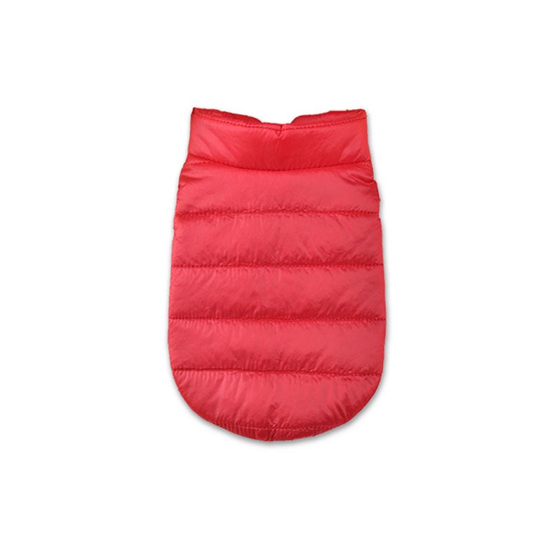 Ropa cálida para perros pequeños, chaleco cálido de invierno para mascotas, chaqueta para perros, chaleco para cachorros de Bulldog Francés, ropa para Chihuahua, traje, abrigo para Yorkies: XXL / Rojo