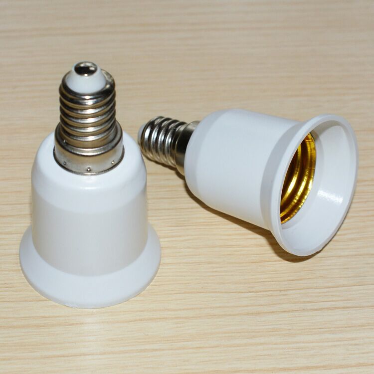 e14 man E27 vrouwelijke socket base extender splitter plug licht lamp houder adapter vuurvast materiaal convertor