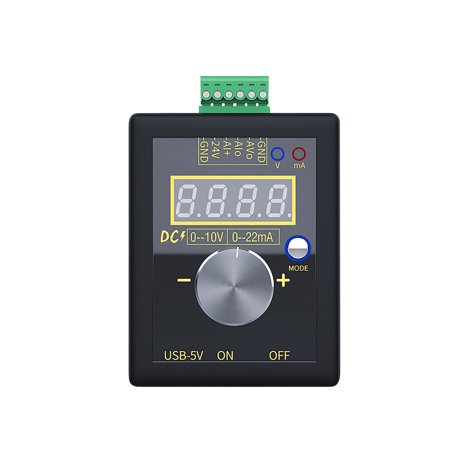 Draagbare 0 Tot 10V Handheld Signaal Generator Lcd-scherm Stroom Spanning Meetinstrument Hoge Nauwkeurigheid Digitale Display
