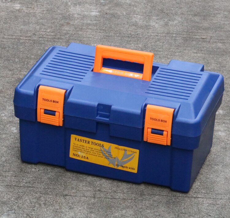 Plastic Tool Box Organizer Parts Drill Bit Case Craft Storage No Tool Caixa De Ferramentas Tools Packaging BD50TB