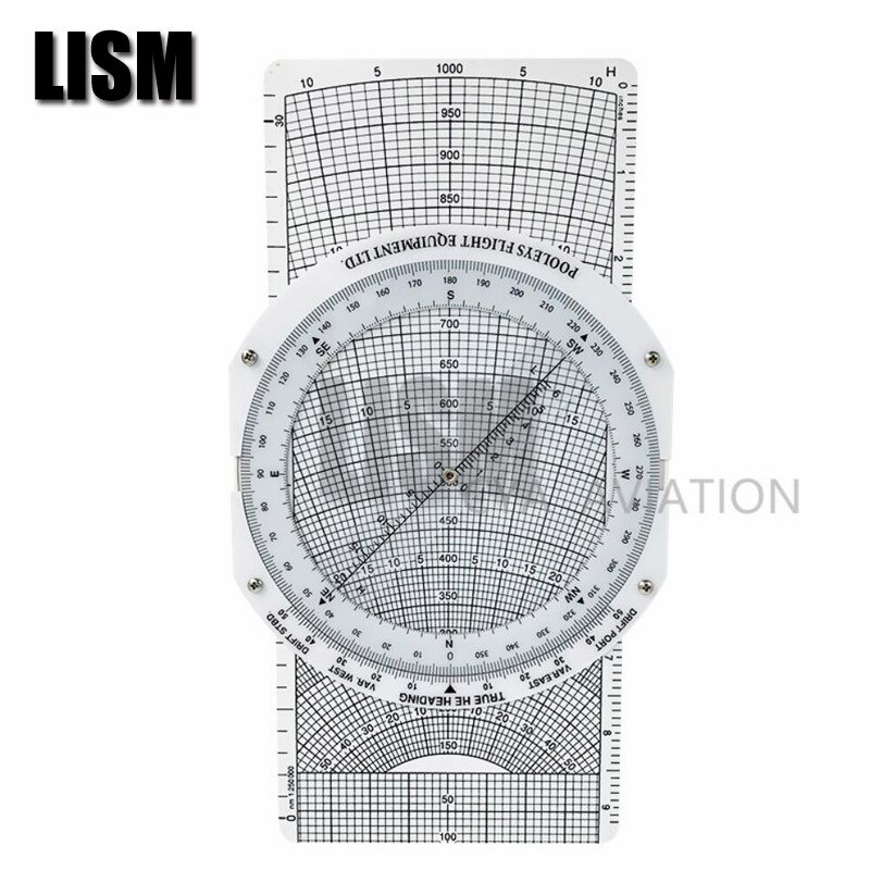 CRP-5 metal slide rule flight instrument flight training equipment international pilot rule gauge tool