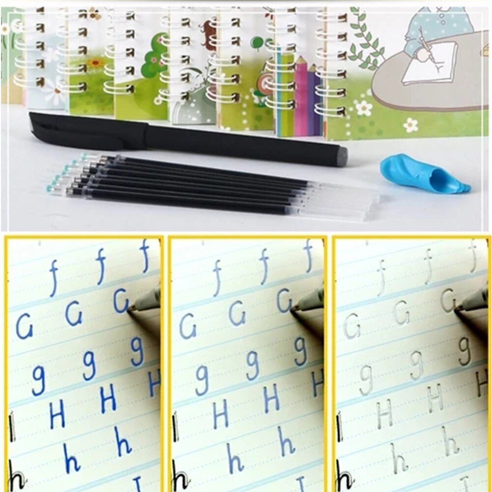 Magic Calligraphy That Can Be Reused Handwriting Copybook Set for Kid Calligraphic Letter Writing YE
