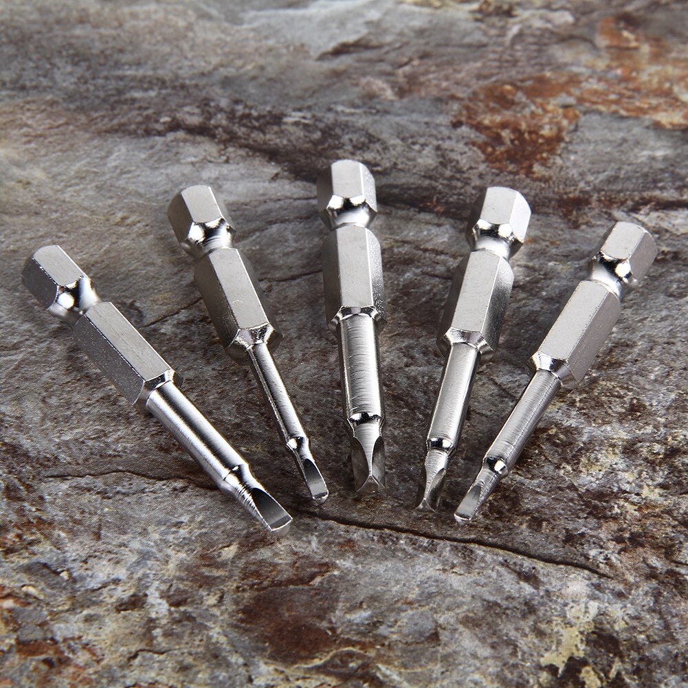 Brand 5Pcs/Set Magnetic Triangle Head Screwdriver Bits S2 Steel 1/4 Hex Shank 50mm Best Price