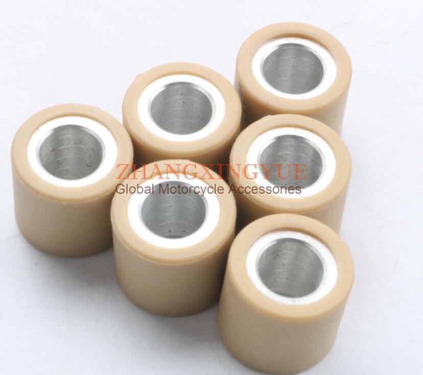 6PC Variator Rollers Roller Weights 19 x 17mm 5gram 7gram 9gram for APRILIA 125 Atlantic Eu3 Mojito Scarabeo Light City Sr150: 7G