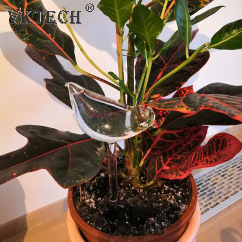 PVC Flower Automatic Watering Device Houseplant Plant Pot Imitation Bird Good Permeability Home Garden Plant Growing Accessories