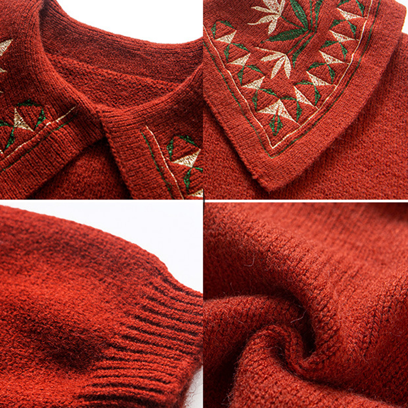 YourSeason da 6 a 16 anni bambini e ragazze adolescenti maglione con collo a padella retrò ragazza carina maglioni lavorati a maglia floreali stile principessa