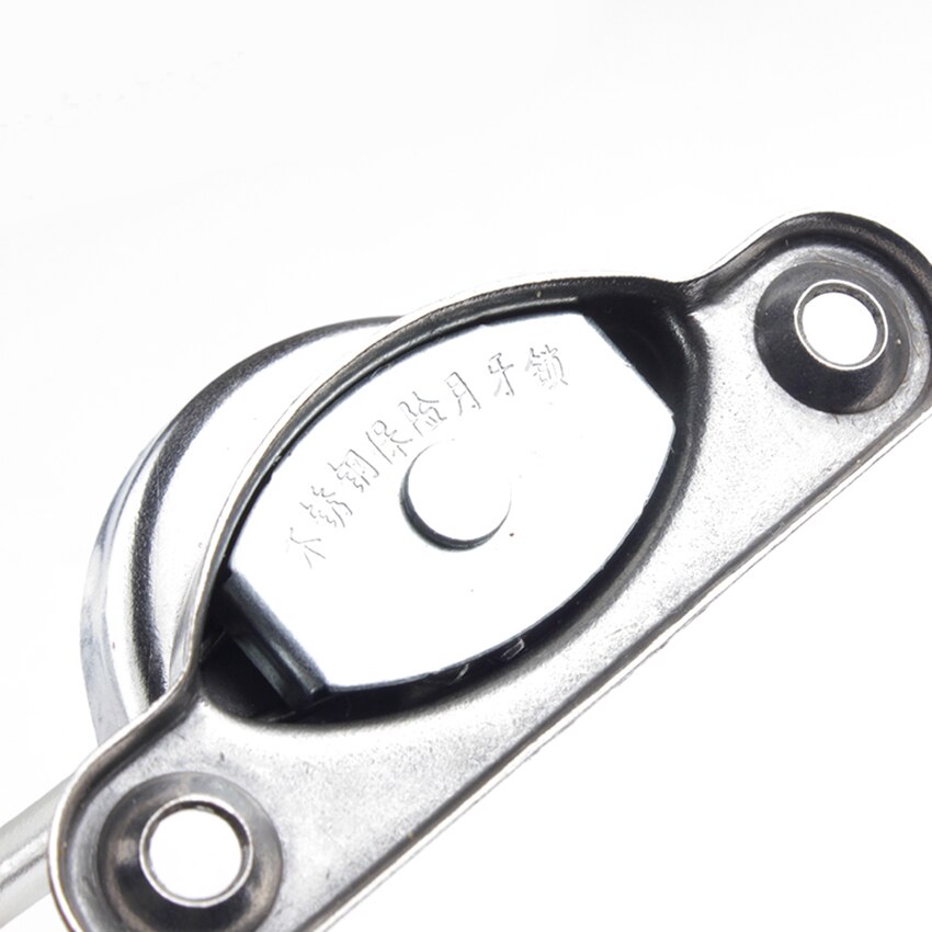 1pc Crescent Lock Stainless Steel Half Moon Lock Safety Security Sash Window Lock Sliding Window