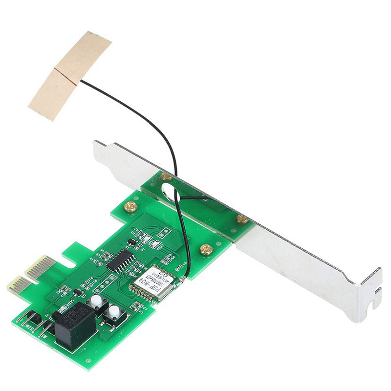 -For EWeLink Mini PCI-E Desktop PC Remote Control Switch Card WiFi Wireless Smart Switch Relay Module Wireless for Smart Home: Default Title