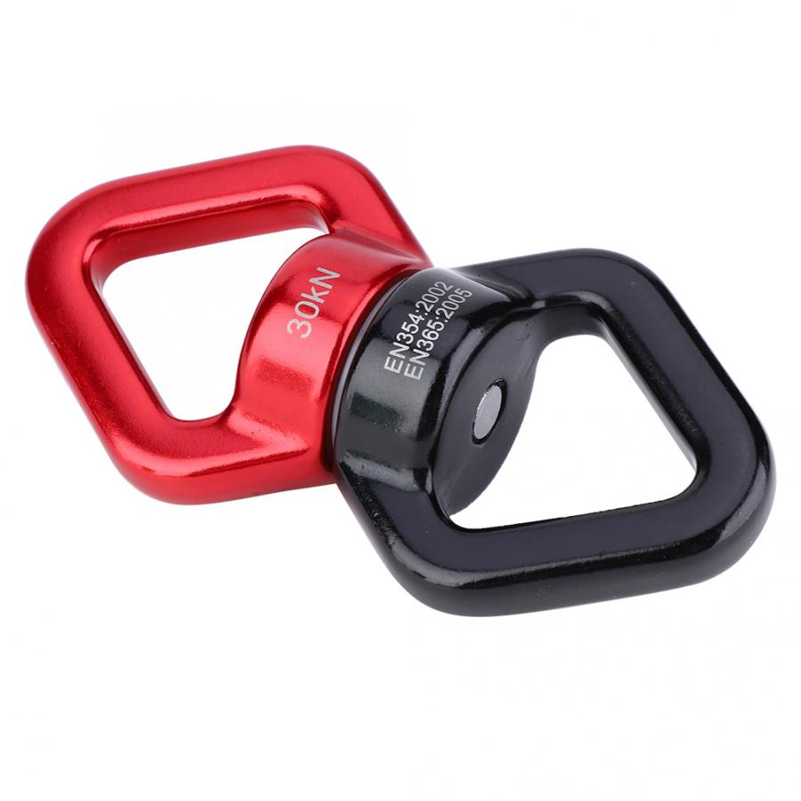 Swing Swivel 30KN Outdoor Rotational Device Safest Swing Swivel Connector for Rock Climbing Yoga Accessories