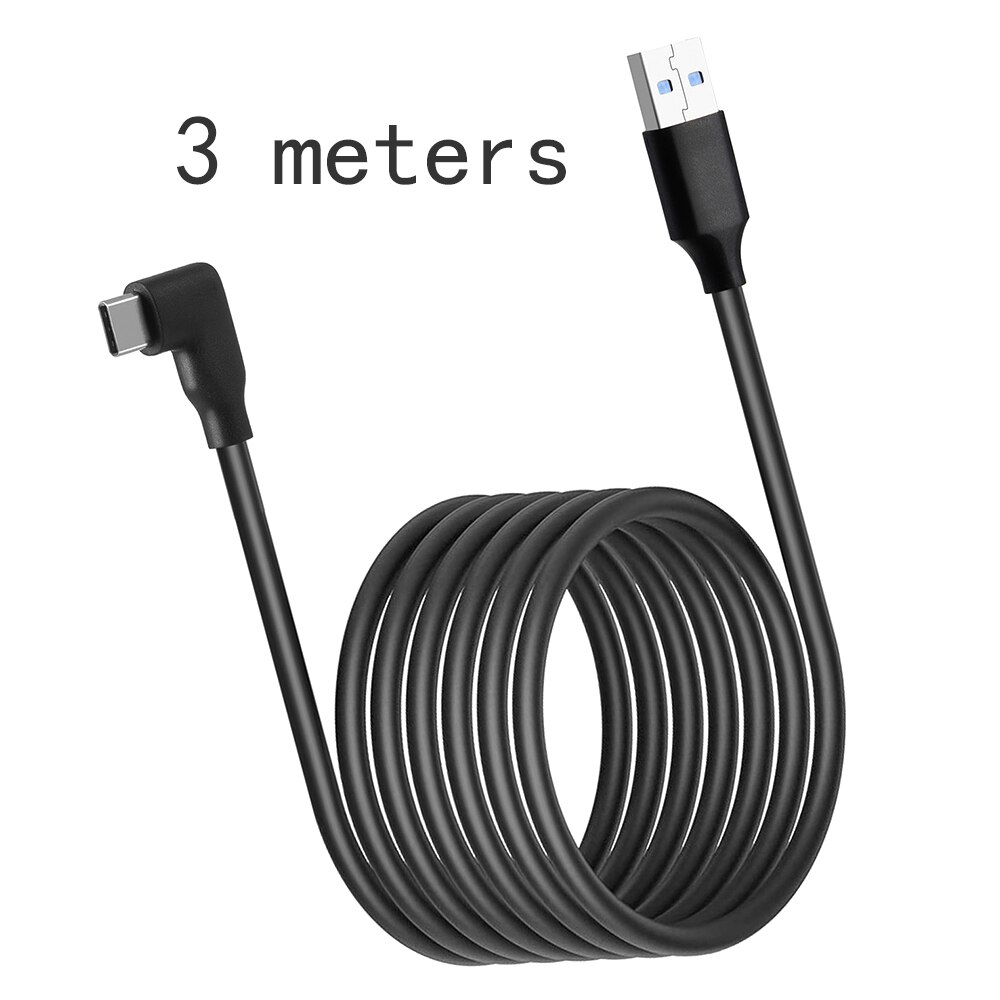 5/3M Pour Oculus Quest 2 Lien Câble De Remplissage Rapide D'USB 3.0 USB-C Câble Ligne de Données De Type C Données Charge Rapide Steam VR Accessoires: 3m