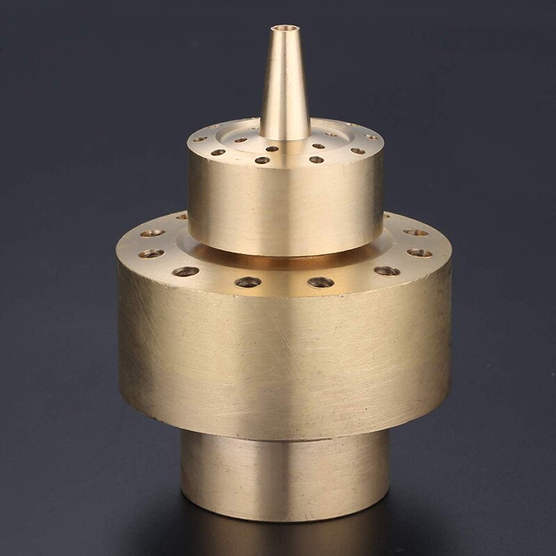 2-Layer Column Water Fountain Nozzle Sprinkler Spray Head for Garden Pond, Create Beautiful Visual Effects for Ponds and Water G