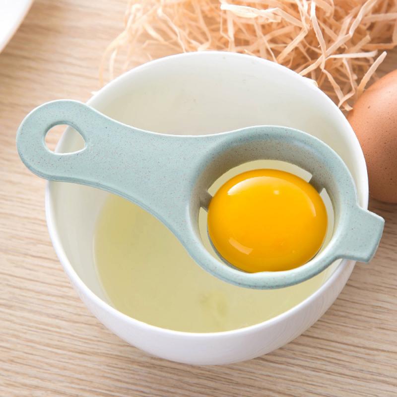 5 Colours Egg Separator Eggs Yolk Filter Gadgets Eco Friendly Plastic White Yolk Sifting Home Tool Kitchen Accessories