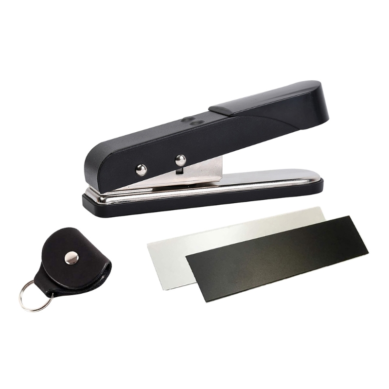 DIY Guitar Picks Maker Punch Guitar Picks Maker with Pick Strips Sheet, Guitar Picks Making Puncher Tool Kit