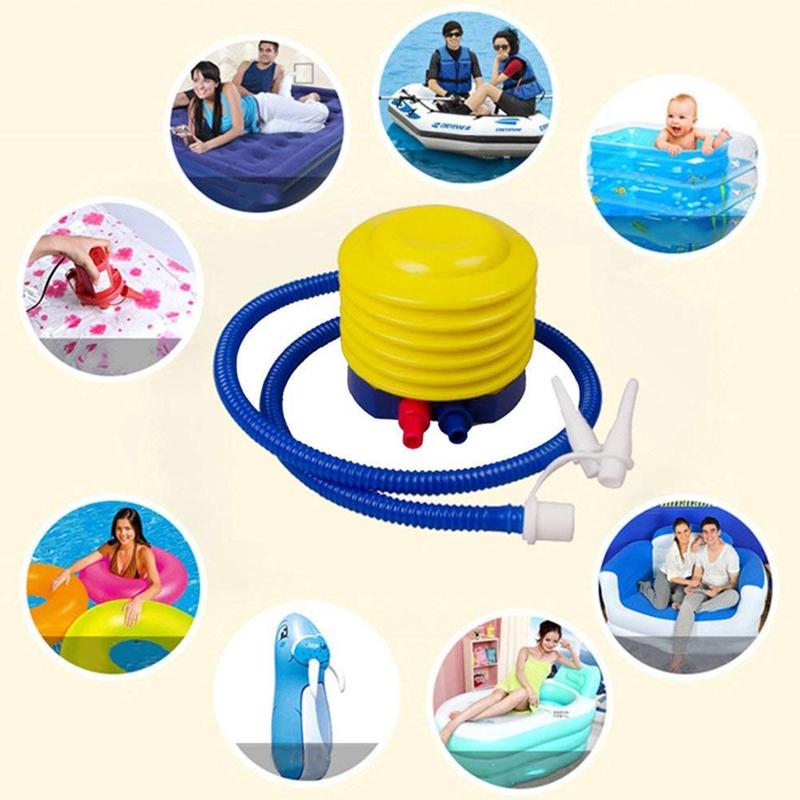 Pompe à Air pour jouet gonflable/ballons/natation ballon pompe décoration pompe gaz pied anneau compresseur pour fête K2C8