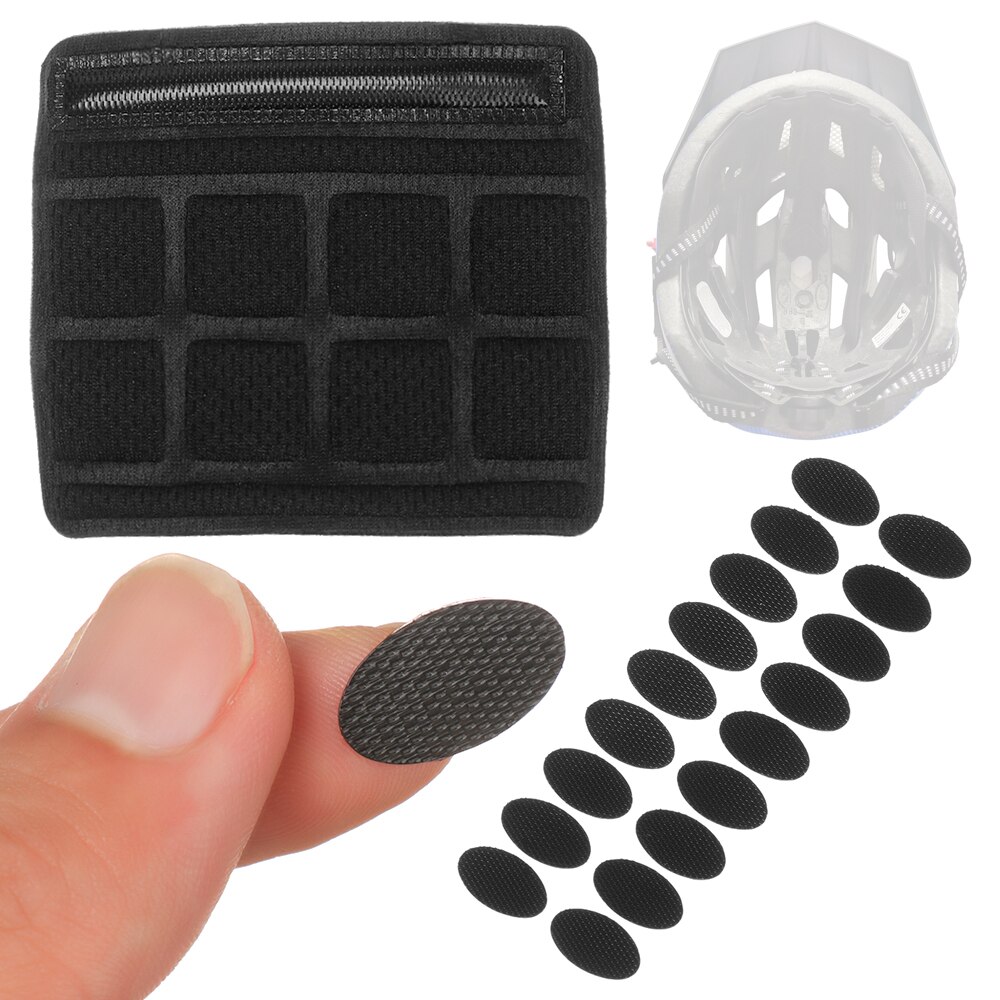 Kit de relleno interior Universal para casco, almohadilla de esponja de protección, almohadillas de repuesto para bicicleta y motocicleta, con red contra insectos