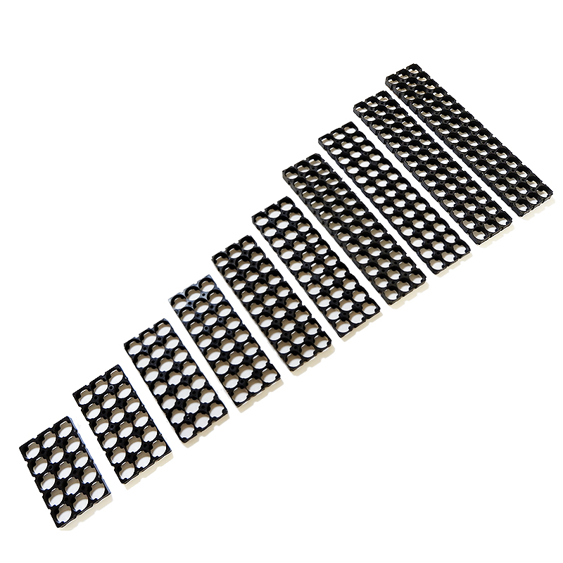 Li-ion battery 18650 holder 3 row series 18650 batery holder (integrated) For 18650 battery pack Fireproof materials