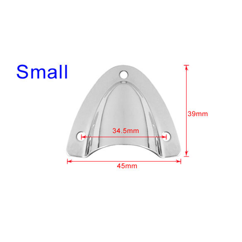 Large Clam Shell Vent Cowl Ventilator Stainless Steel Boat Marine Assembly