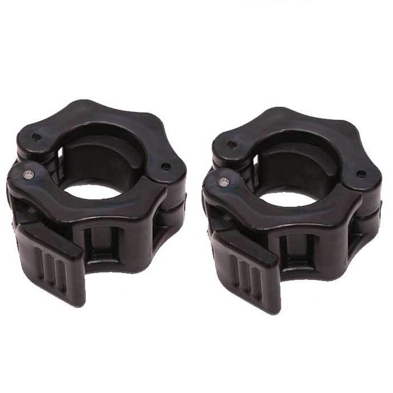 1 par pequeno barbell bloqueio 25mm haltere colarinho clipe haltere fivela braçadeira barra de levantamento de peso ginásio haltere fitness corpo edifício