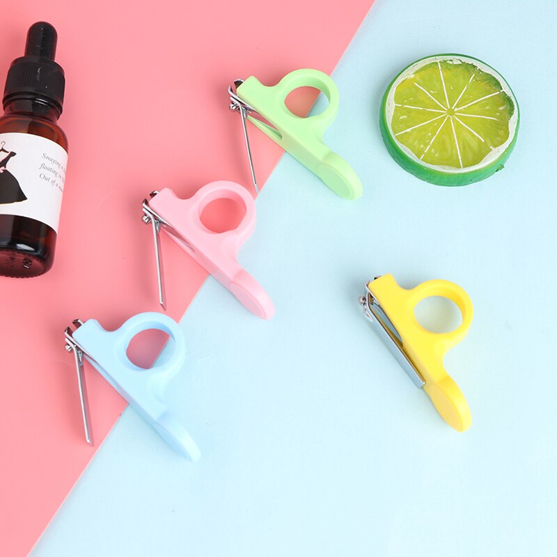 Cortauñas seguro para niños, cortauñas bonito para recién nacidos, recortador de dedos infantil Clou, cortauñas para bebés, tijeras para cuidado de uñas para bebés